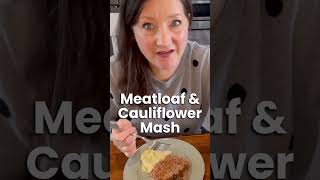 Meatloaf amp Cauliflower Mash REVIEW  My Galveston Diet Journey shorts diet recipes [upl. by Chancelor]