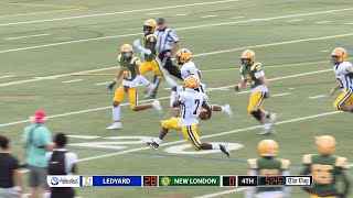 Highlights Ledyard 35 New London 0 [upl. by Weed]