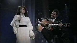 Loretta Lynn with Vince Gill  Miss Being Mrs LIVE [upl. by Aicilyhp402]