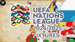 UEFA NATIONS LEAGUE TODAY  UEFA Nations League 20242025 Matchday 1 Schedule amp Fixtures ⚽🇪🇺 [upl. by Falo785]