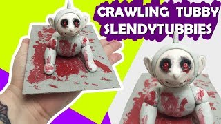 COMO HACER A quotCRAWLING TUBBYquot SLENDYTUBBIES DE PLASTILINA  FOAMY MOLDEABLE [upl. by Terr]