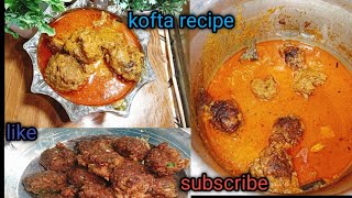 perfect bade ke kofta recipe l how to make l keema kofta curry recipe l meatball recipe ❤️❤️ [upl. by Demp403]