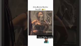 Neha Kakkars new song with Salim merchart  nehakakkar salim music shorts viral ytshorts [upl. by Kinsler]