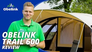 Obelink Trail 600 Review  Sterke Tunneltent  Obelink Vrijetijdsmarkt [upl. by Irwinn764]