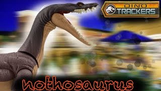 Nothosaurus  Jurassic World Dino Trackers review [upl. by Amand]