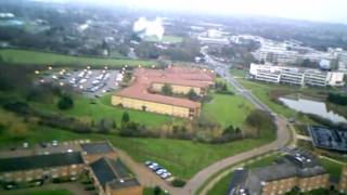 University of Warwick from the Air  Lakeside and Heronbank [upl. by Azne814]