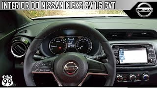 INTERIOR DO NISSAN KICKS SV 16 CVT [upl. by Culosio9]