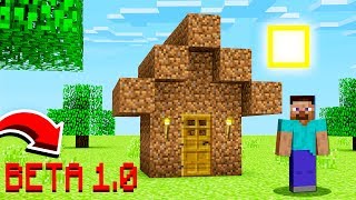 I Played The 1ST Version Of Minecraft For A Day [upl. by Ava]