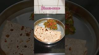 Dinner Scene  dinner shortsfeed youtubeshorts viralvideo madhuhanivlogskannada [upl. by Havstad]