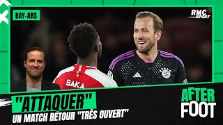 Bayern  Arsenal  quotTout le monde doit attaquerquot Laurens prédit un match retour quottrès ouvertquot [upl. by Marienthal]