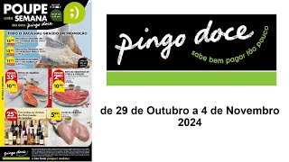 Folheto Pingo Doce PT de 29 de Outubro a 4 de Novembro 2024 [upl. by Leupold]