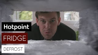 How to defrost your fridge freezer  by Hotpoint [upl. by Aninay]