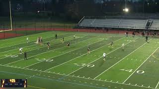 NPHS Boys Lacrosse vs HatboroHorsham 31924 Huddle Cam [upl. by Akcirderf]