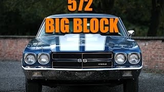 572 big block 1970 Chevrolet Chevelle burnout PiTV [upl. by Aerdied]