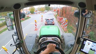 GoPro Cabview  Gülle fahren 2022  Fendt 828 Vario amp 225 m³ Joskin Volumetra Tridem [upl. by Enomal]