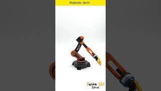 🤖 Robotic 🤖 Arm cad solidworks engineering mechanical mechanism fusion360 [upl. by Drolyag829]