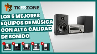 Los 5 mejores equipos de música con alta calidad de sonido [upl. by Ayahsey567]