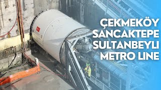 ÇekmeköySancaktepeSultanbeyli Metro Line  December 2023 [upl. by Corley]