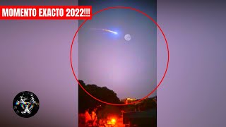 MOMENTO EXACTO en que ASTEROIDE CHOCA con la LUNA 2022 [upl. by Josefa]