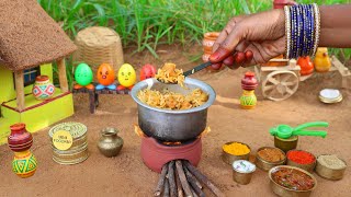 Miniature Full Chicken Biryani  Chicken Curry  Mini Foodkey [upl. by Eibrik]