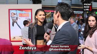 Zendaya talks new Disney show KC Undercover amp Bella Thorne w RobertHerrera3 [upl. by Eyla808]