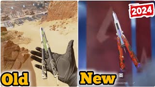 Apex Legends Octane Heirloom Old Vs New Animation [upl. by Longfellow]