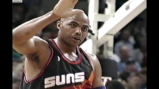 Charles Barkley At His Best 47p  Suns  Blazers 1995 Playoffs R1 Game 3 NBA On TNT [upl. by Livingston]