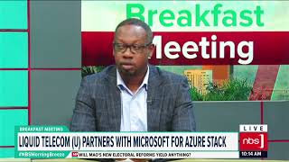 Liquid Telecom Driving Ugandas Cloud Computing Adoption  NBS Breakfast Meeting [upl. by Mortie]