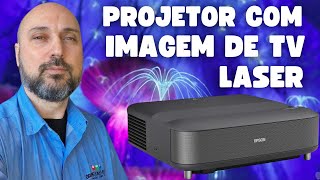 PROJETOR COM IMAGEM DE TV [upl. by Jerrol]