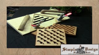 Making Router Table Trivets and Jig [upl. by Wehtta]