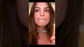 Emily Ratajkowski’s Lip 🤩🤩 Tutorial emilyratajkowski fashion model trending viralvideo short [upl. by Averir]