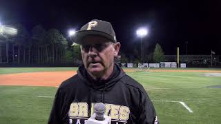 Baseball vs Barton  Post Game Interview [upl. by Sirob]