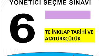 TC İNKILAP TARİHİ VE ATATÜRKÇÜLÜK EKYS 2019 6 [upl. by Hector]