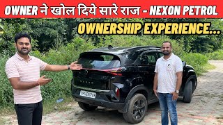 Tata Nexon Petrol 2024  Nexon Facelift Ownership Review Hindi [upl. by Aicsila316]