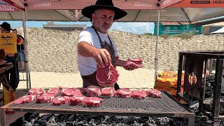 Paleta Atlântida churrasco na beira da praia [upl. by Yentruok]