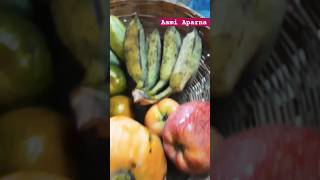 Aj baire beriye chilam ai fruits gulo kine niye alam youtubeshorts love shortfruits [upl. by Annelak]