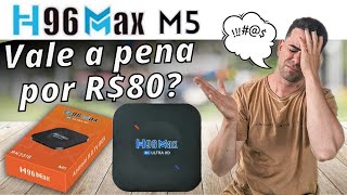 TV BOX H96 MAX M5 RK3318 Expectativa Vs Realidade [upl. by Analah]