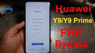 Huawei Y9Y9 Prime 2019 FRPGoogle Account Verification Lock Bypass Without Pc Waqas Mobile [upl. by Ahsemed]