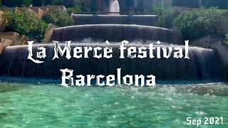 La Merce festival  Barcelona [upl. by Miru461]