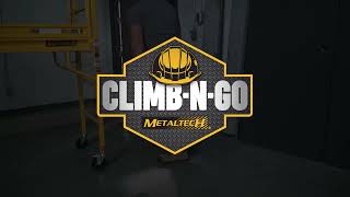 METALTECH Climb N Go Motorized System for Baker Type Scaffold [upl. by Digdirb12]