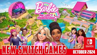 Barbie Project Friendship Gameplay Preview  New Switch Games [upl. by Isolda60]