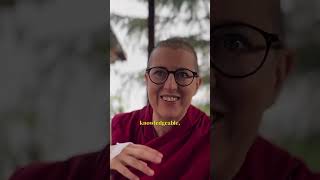 Interviewing Ani Tenzin Dolkar tibetanbuddhism dharamshala [upl. by Llirret]