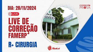 Correção FAMERP R Cirurgia 2025  Gabarito Prova de Residência Médica FAMERP R Cirurgia [upl. by Teri]