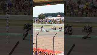 Throw back El Diablo and Doviziosos Accident at Silverstone 2019  britishgp motogp [upl. by Carlick]