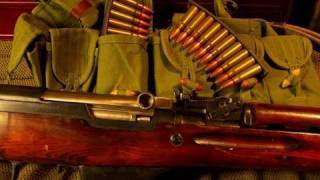 SKS Rifle amp Ammo Bandoleer [upl. by Tigirb818]