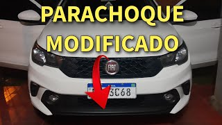 Novo parachoque do Fiat Argo  Envelopamento [upl. by Alakam]