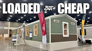 NEW single wide PERFECT 4 smaller family or starter home Mobile Home Tour [upl. by Swift576]