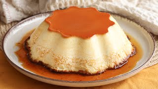 FLAN NAPOLITANO  Receta de Flan Casero con Queso Crema  CUKit [upl. by Ardin806]