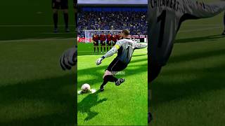 CHILAVERT FREEKICK GOAL shorts football [upl. by Blankenship]