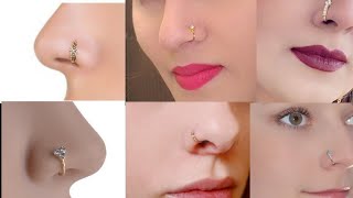 gold nose pin designsgold nose ringgold jewellery designsAbeeha fashion trends [upl. by Eirroc78]